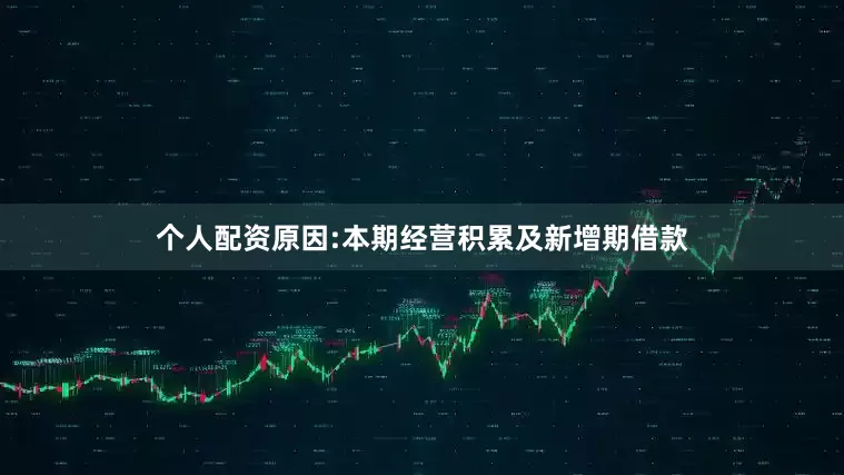 个人配资原因:本期经营积累及新增期借款